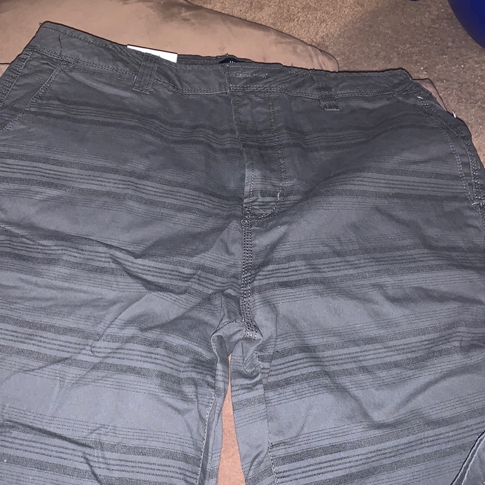 UniVibe Boys Chino Gunmetal Shorts - Picture 2 of 5